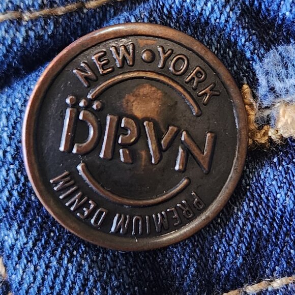 ROGUE Men's Distressed Paint Splatter Denim Jeans Size 36X32 - Picture 8 of 8